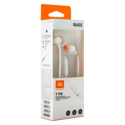 AURICULAR JBL T110 BLANCO