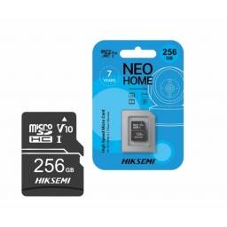 MEMORIA MICROSD 256 GB HIKSEMI NEO HOME AZUL PARA CMARAS.