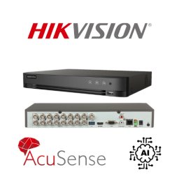 DVR HIKVISION 16 CANALES ACUSENSE FACIAL IDS-7216HQHI-M1 /FA