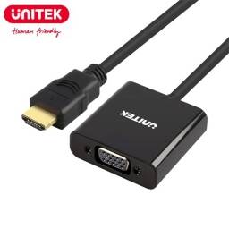 ADAPTADOR HDMI A VGA UNITEK CON AUDIO