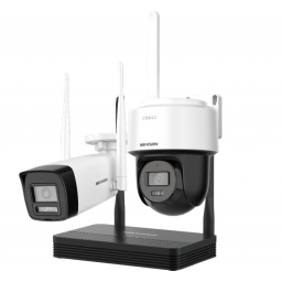 KIT CCTV INALAMBRICO 4CH HIKVISION NKS422W03H 1BULLET + 1 PTZ